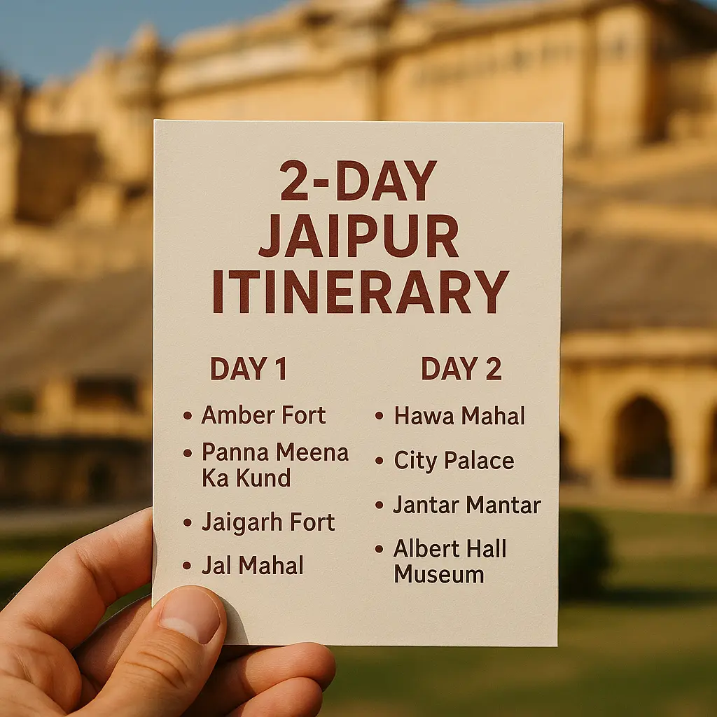 2-day Jaipur itinerary